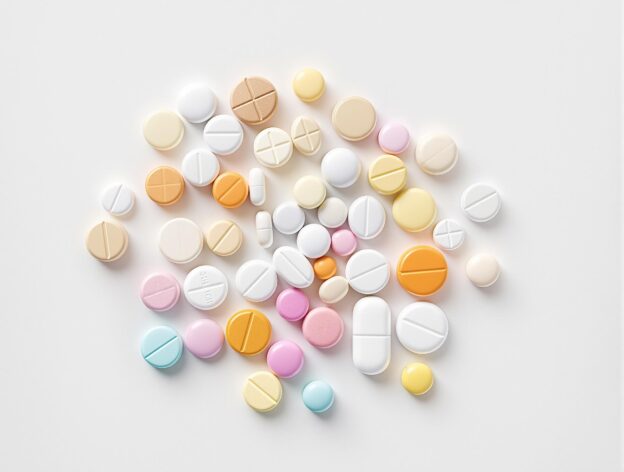 Pills (symbolizing responsible drug use)